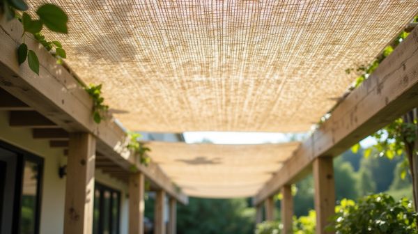 La tela densa per pergola offre protezione e comfort
