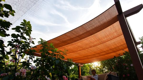 Vantaggi della tela densa in pergola per comfort e protezione